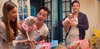 Sofía y su hijo le hicieron una fiesta lujosísima a su perra