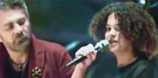 Lucerito es una niña muy musical, pero apenas tiene 13 años y no se dedicará al canto por ahora