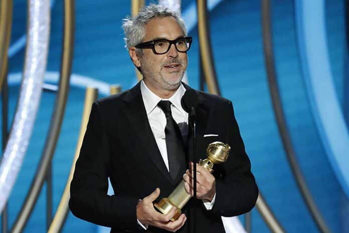 Alfonso Cuarón se llevó dos estatuillas, a Mejor Película Extranjera y Mejor Director