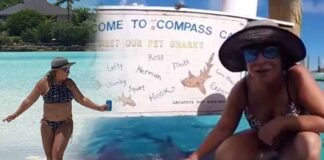 La jueza se tomó unos días de descanso en los cayos de las Bahamas