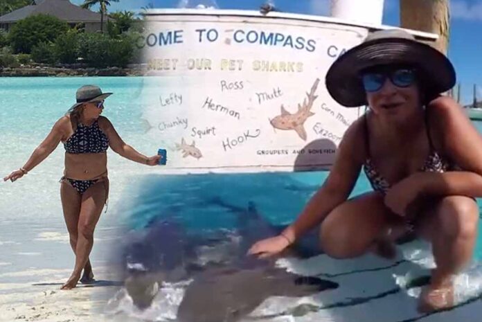 La jueza se tomó unos días de descanso en los cayos de las Bahamas