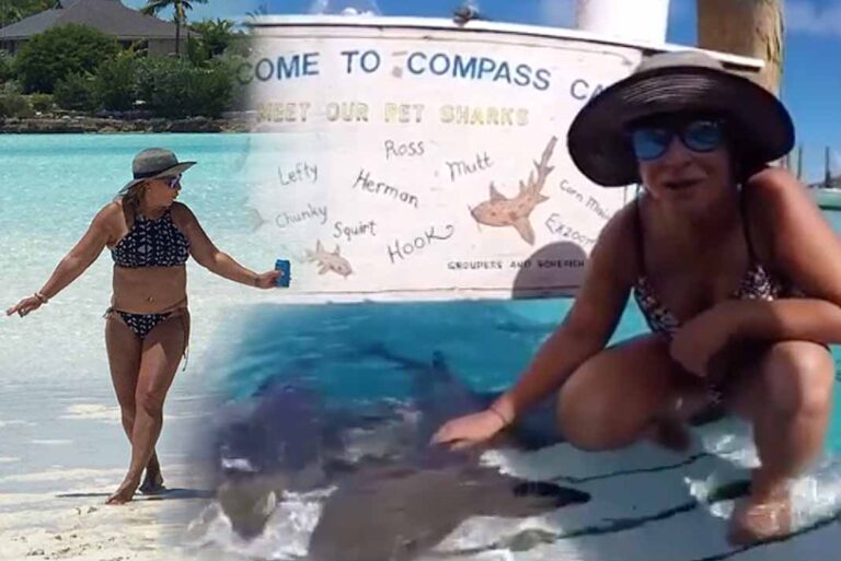 La jueza se tomó unos días de descanso en los cayos de las Bahamas