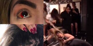 La agresión a la actriz ocurrió en un baño