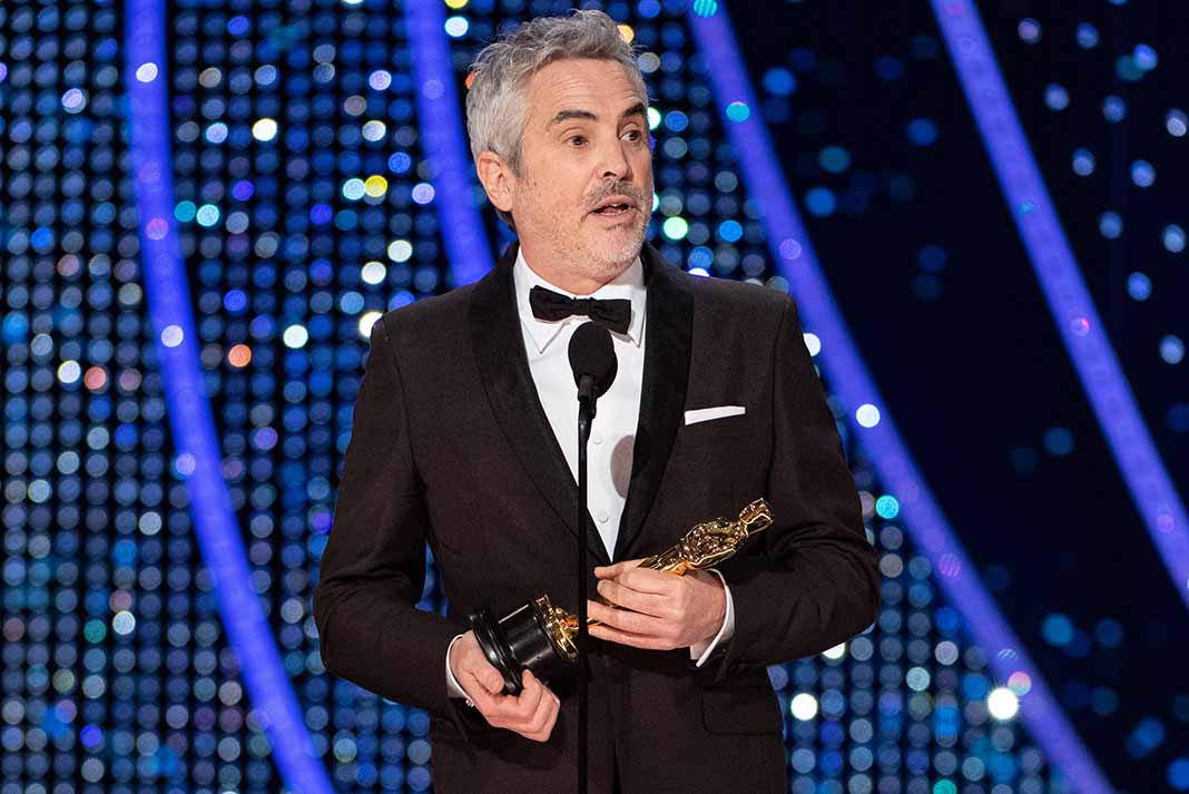 El mexicano Alfonso Cuarón se alzó con tres premios de sus 10 nominaciones