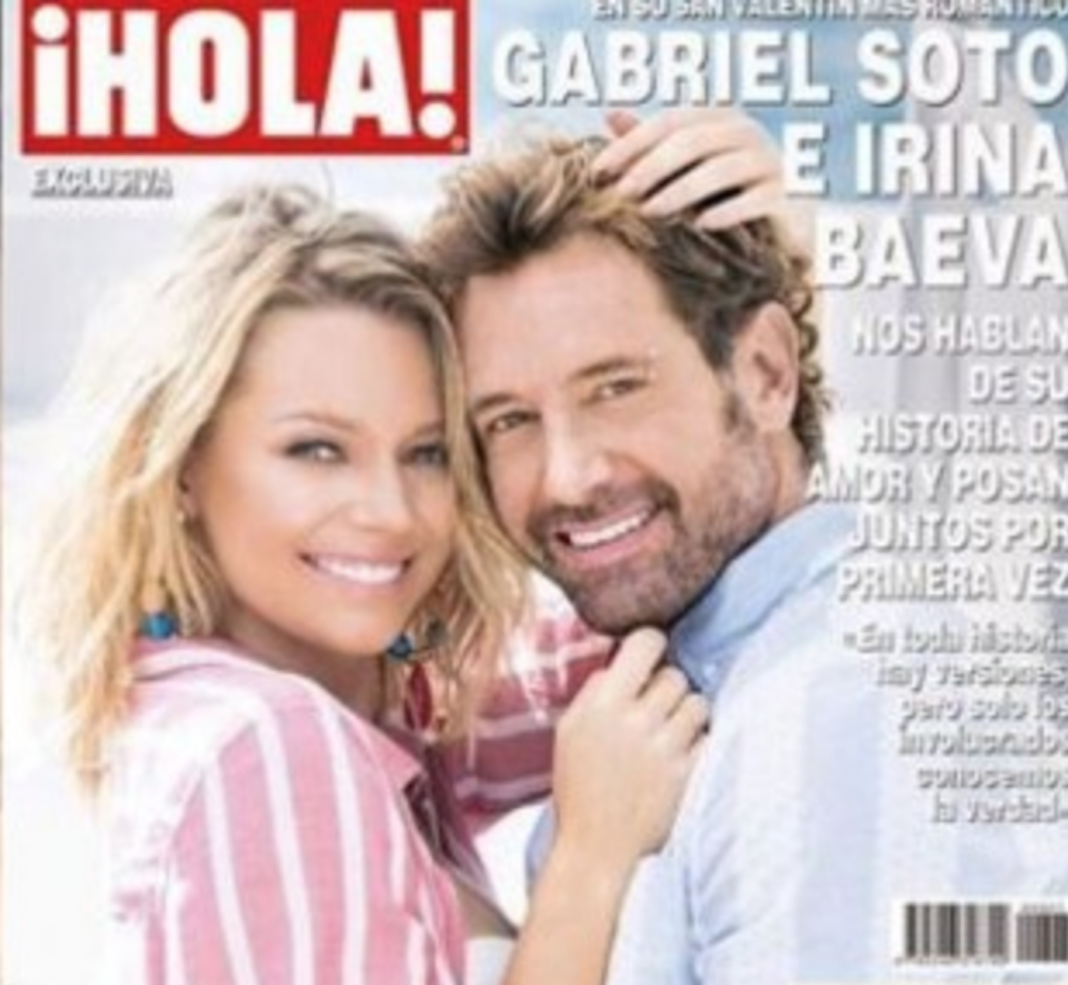 Irina y Gabriel Soto en la portada de la revista Hola habrían desatado todo este escándalo