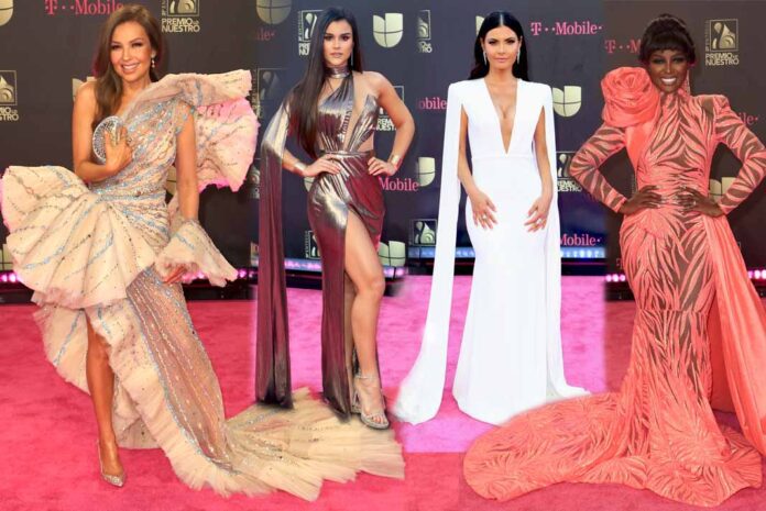 En este Premio Lo Nuestro la alfombra estuvo que arde...