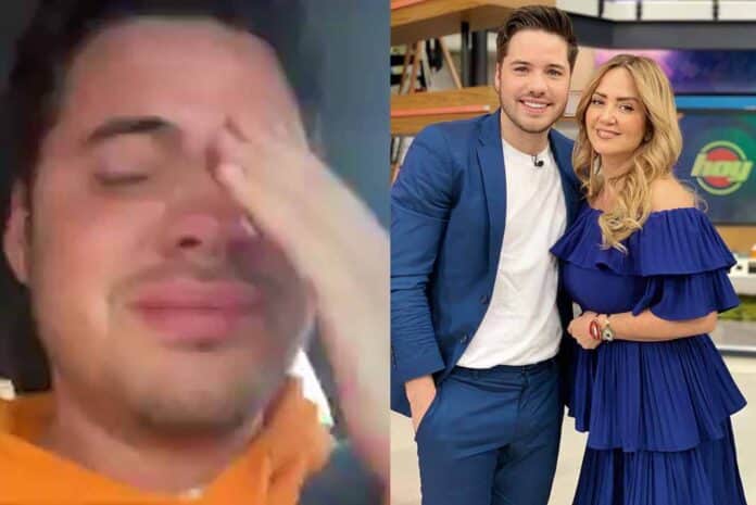 William lloró, pero de emoción, al compartir con sus fans que se queda en 'Hoy'