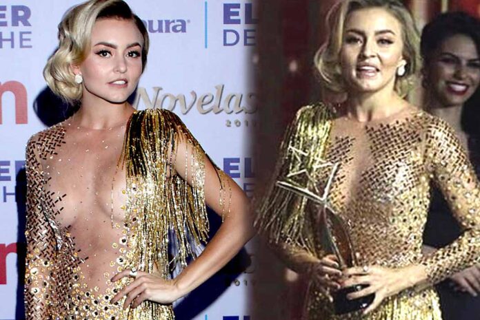 Angelique Boyer se llevó la noche por ganar mejor actriz y mejor vestido... al revés