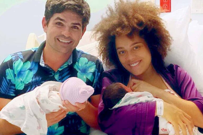 Nacen mellizos de Ferdinando Valencia tras sufrir crisis prenatal