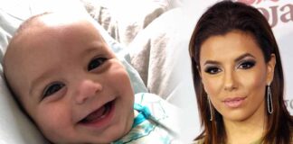 El pequeño Santi es un bebé muy risueño y es la adoración de Eva