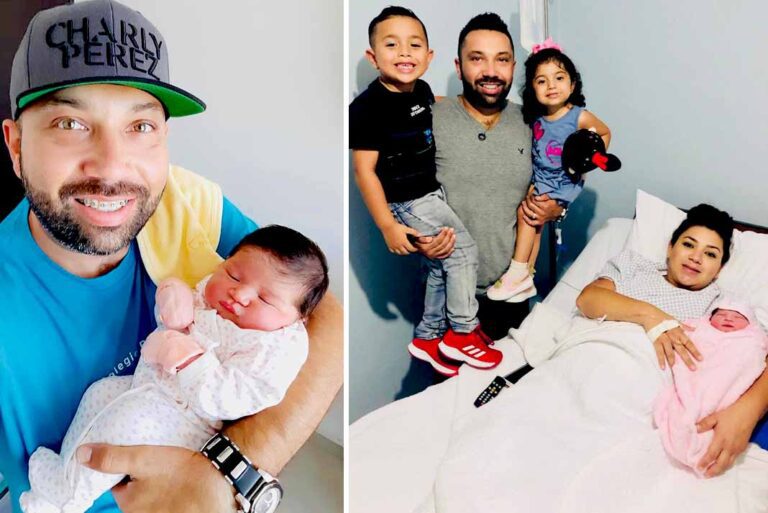 El cantante y esposa tienen una linda familia