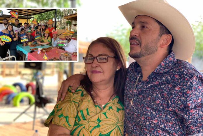 El Flaco y su mamá vivieron una tarde muy especial