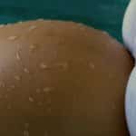 Las contracciones fueron grabadas en este hermoso video