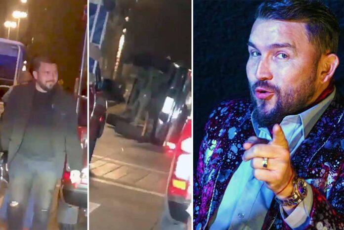 Sin pensarlo dos veces, Poncho se bajó de su camioneta para ayudar en el accidente