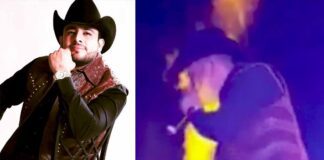 El cantante estaba actuando sobre el escenario cuando recibió las quemaduras
