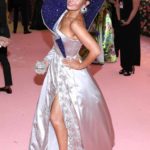 Juró que deslumbraría en la alfombra del MET Gala, y lo cumplió, llamó la atención, que era de lo que se trataba el evento