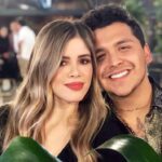 El cantante está feliz con su guapa novia