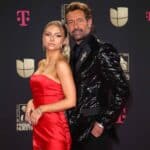 Irina Baeva iba acompañando a Gabriel Soto, y aunque ella no iba a ser entrevistada, apoyó a su entonces pareja para retirarse del programa