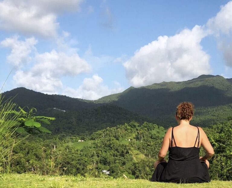 Entre nubes, en la tierra sagrada de Puerto Rico
