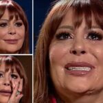 Alejandra Guzmán lloró en varias ocasiones durante la entrevista