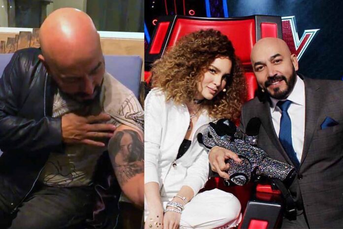 Lupillo se tatuó su rostro luego de conocerla en La Voz México