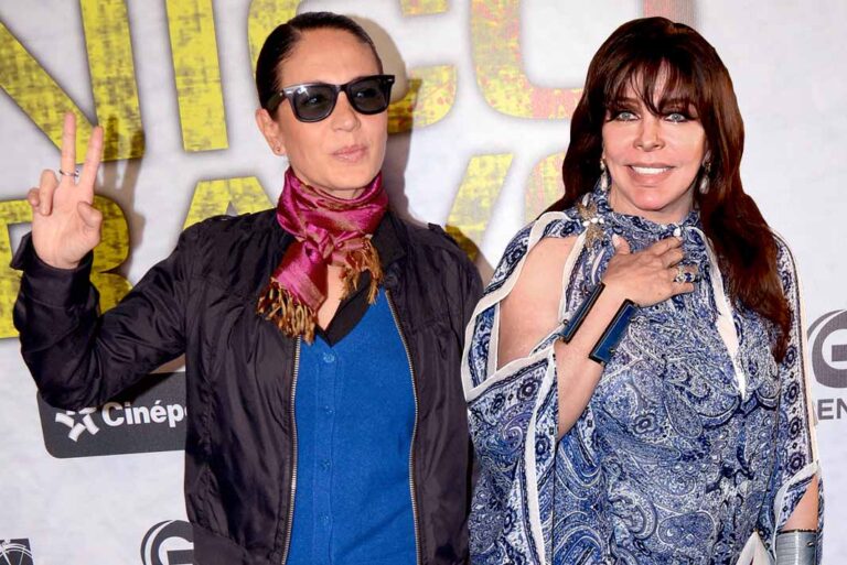 2019: Explota Verónica Castro contra Yolanda Andrade: 'No me casé con ella, es una estupidez'