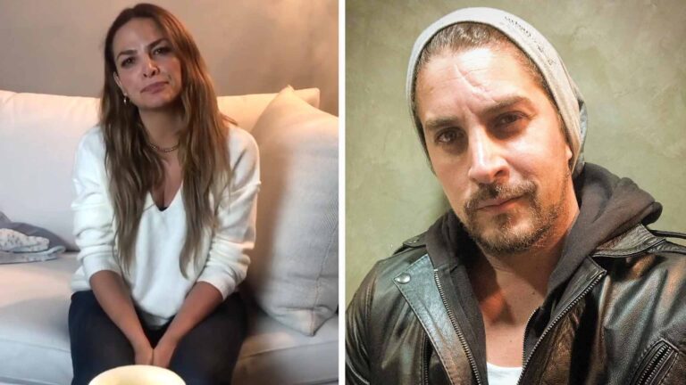 La actriz hizo un video en el que contó una versión totalmente opuesta a la del actor