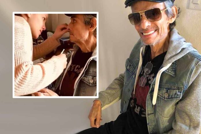 Yimmy Ortiz, el esposo de Sarita, difundió un video de su suegro José José, bajo los cuidados de su hija