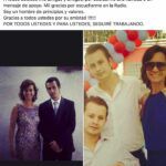 La respuesta del post de Christian Orihuela fue tal que publicó otra foto agradeciendo. Esta vez puso una foto con su hermano fallecido y su mamá