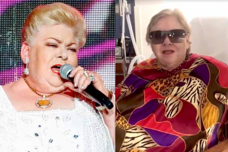 Paquita la del Barrio envía mensaje desde el hospital (VIDEO)