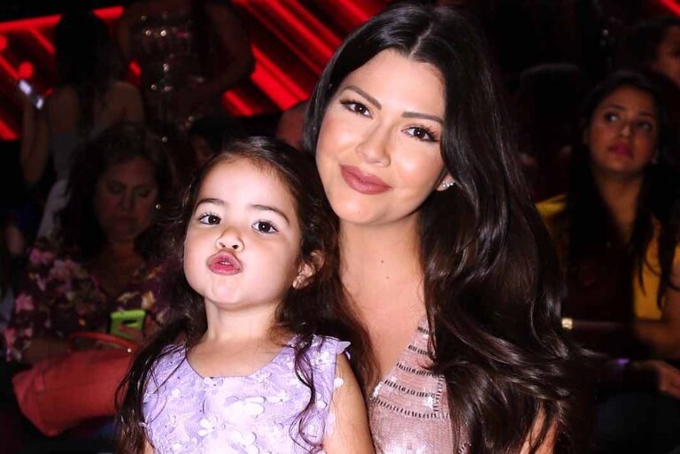 Ana Patricia y su hija Giulietta