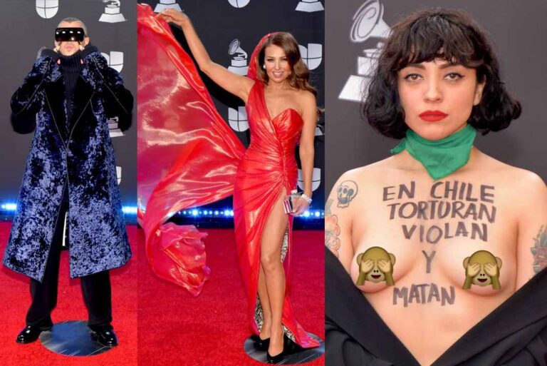 Los bien vestidos, los mal vestidos y la desvestida de los Latin Grammy ?