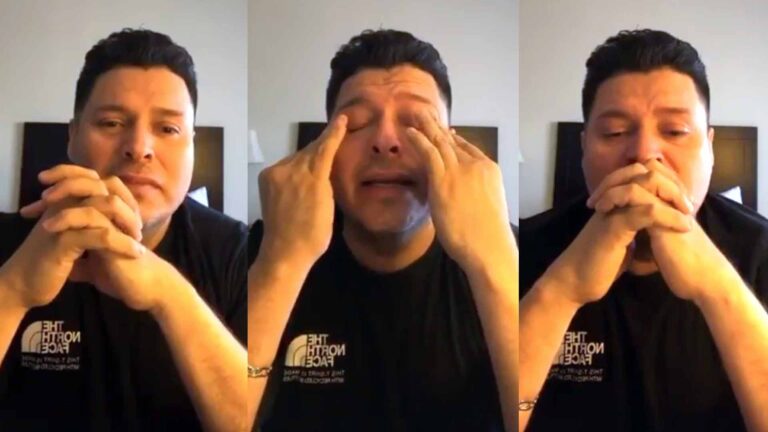 Con lágrimas en los ojos, vocalista de Banda MS narra cómo salvaron a un niño