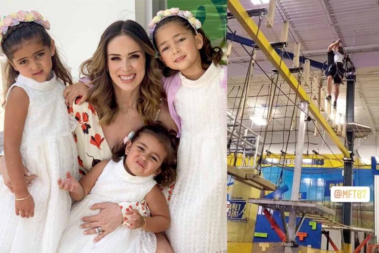 ¡Qué miedo! El marido y la hija de Jacky Bracamontes en la cuerda floja