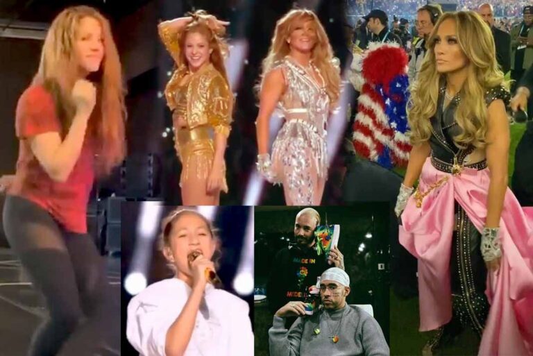 Todo que no viste del show de Shakira y J.Lo en el Super Bowl