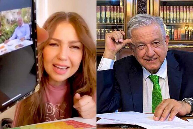 ¿Thalía para Presidenta de México? Mira cómo refuta a López Obrador
