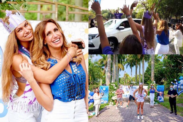 Así celebró Lili Estefan la graduación de su hija en plena pandemia