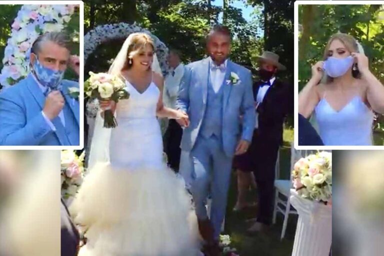 Harry Geithner se casó en plena pandemia del Covid-19 y revela el motivo