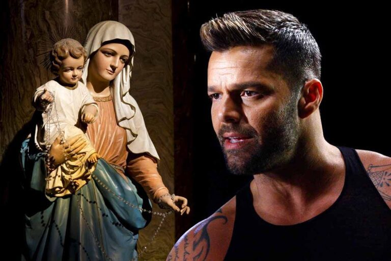 Sacerdote responde a Ricky Martin por comparar a la Virgen María con vientre de alquiler