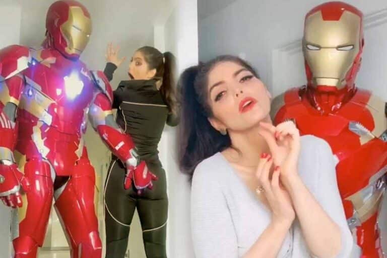 Ana Bárbara recibió su anillo de compromiso con la ayuda de Iron Man