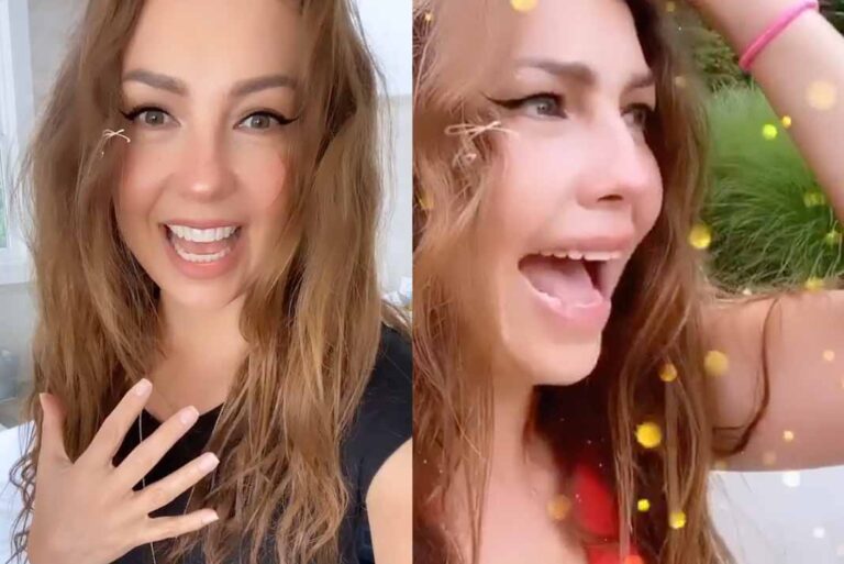 Thalía se enfrenta a dos "malditas" y "asquerosas" que se metieron a su piscina