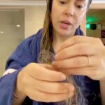La actriz hizo un video para mostrar cómo se le cae el cabello a raíz de haber tenido coronavirus