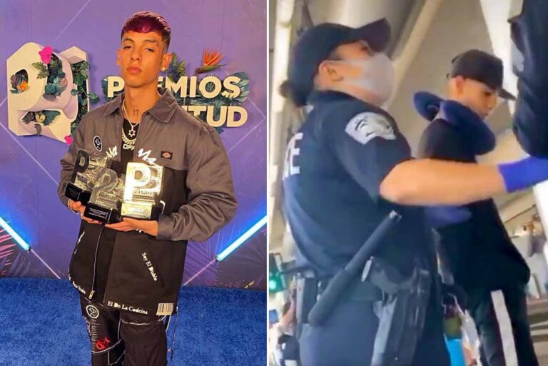 Arrestan a Natanael Cano tras ganar 3 Premios Juventud