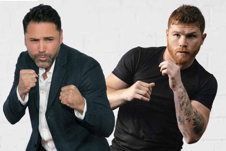 'Canelo' Álvarez peleará conta Óscar de la Hoya en los tribunales