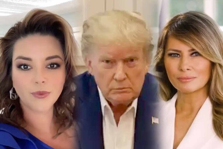 Alicia Machado aconseja a Melania cómo calmar a Donald Trump ?