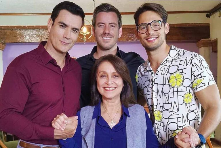 Daniela Romo estrena 'familia': "David Zepeda y yo somos como madre e hijo"