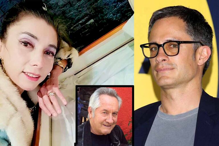 Viuda del papá de Gael García publica selfies con el cadáver, y dice: "Él me lo pidió"