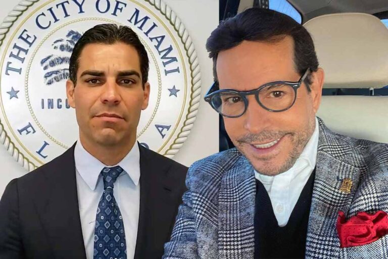 "Inconsciente e inmoral": Alcalde de Miami estalla contra Pepillo Origel