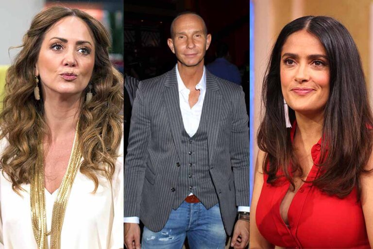 "Marihuano" y poco caballero: Erik Rubín presume que pasó la noche con Salma Hayek