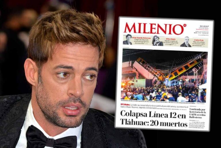 Señalan a William Levy como uno de los responsables de la tragedia del Metro